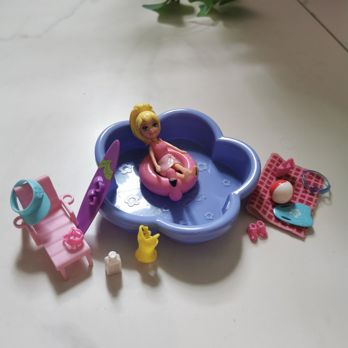 juguetes - Polly Pocket Piscina 