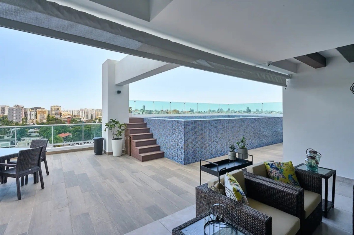 apartamentos - 🔵Apartamento 2do  piso con terraza en Urbanización Fernández 3