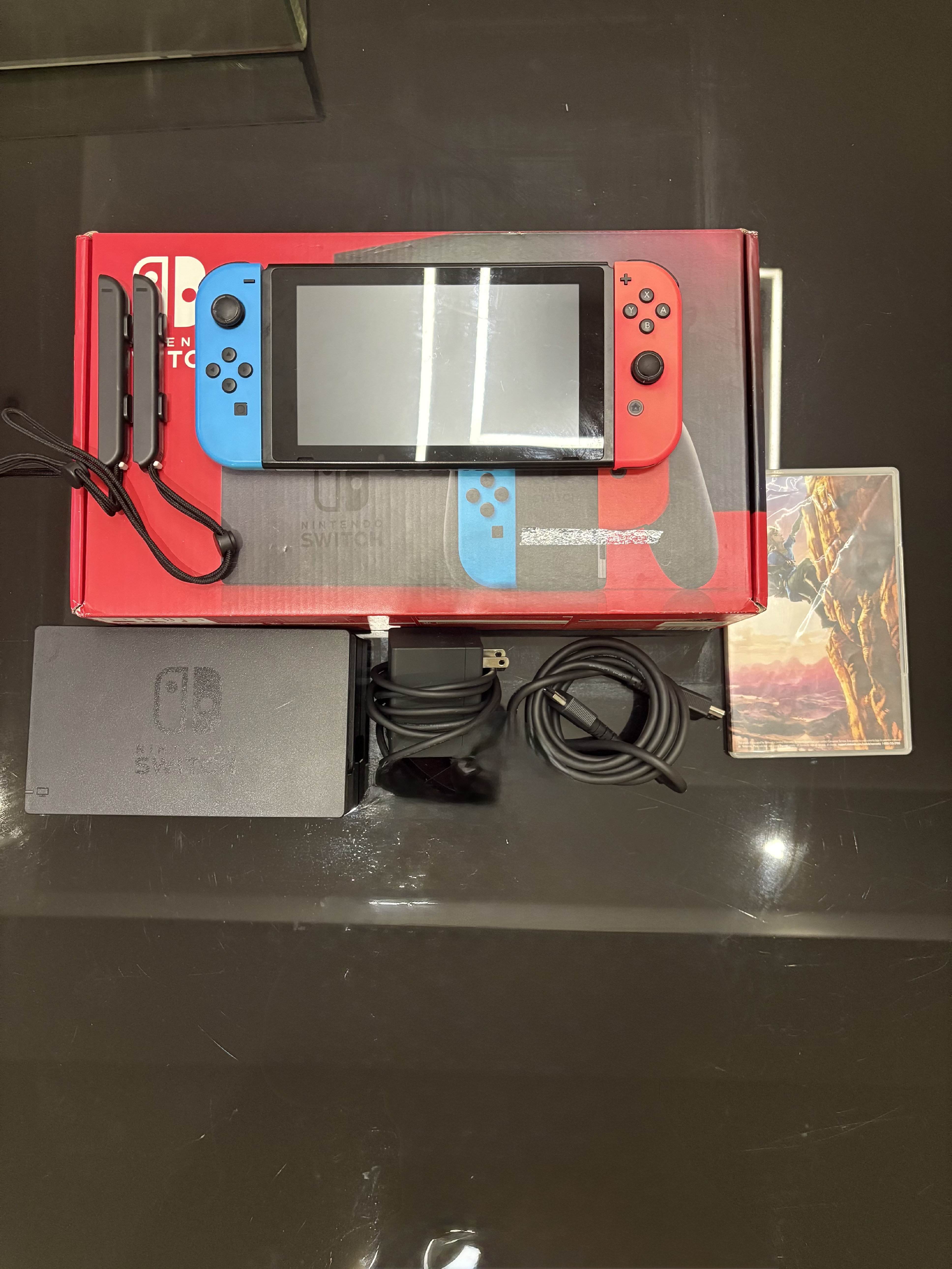consolas y videojuegos - Nintendo Switch + Zelda breath of the wild 2