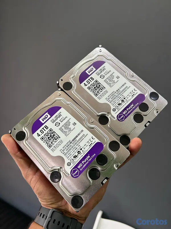 celulares y tabletas - WD púrpura disco duro 4TB  3