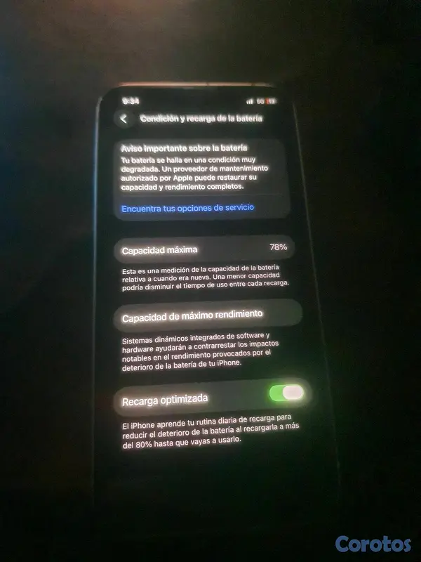 celulares y tabletas - iPhone 12 de 128GB nitido 5