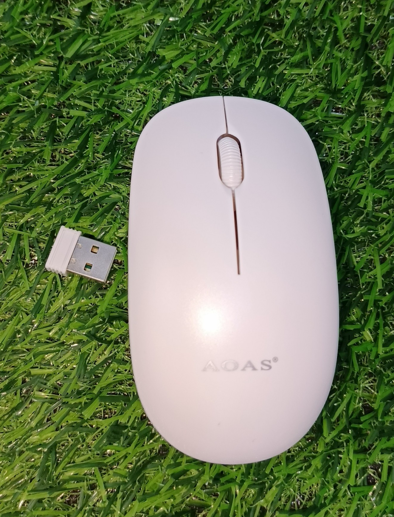 computadoras y laptops - Mouse inalámbrico ergonómico con receptor USB
 1