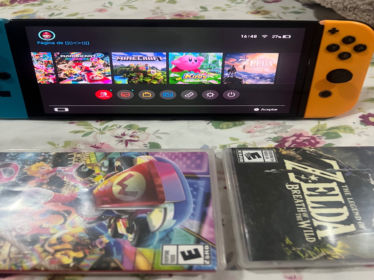 consolas y videojuegos - Nintendo Switch oled  1