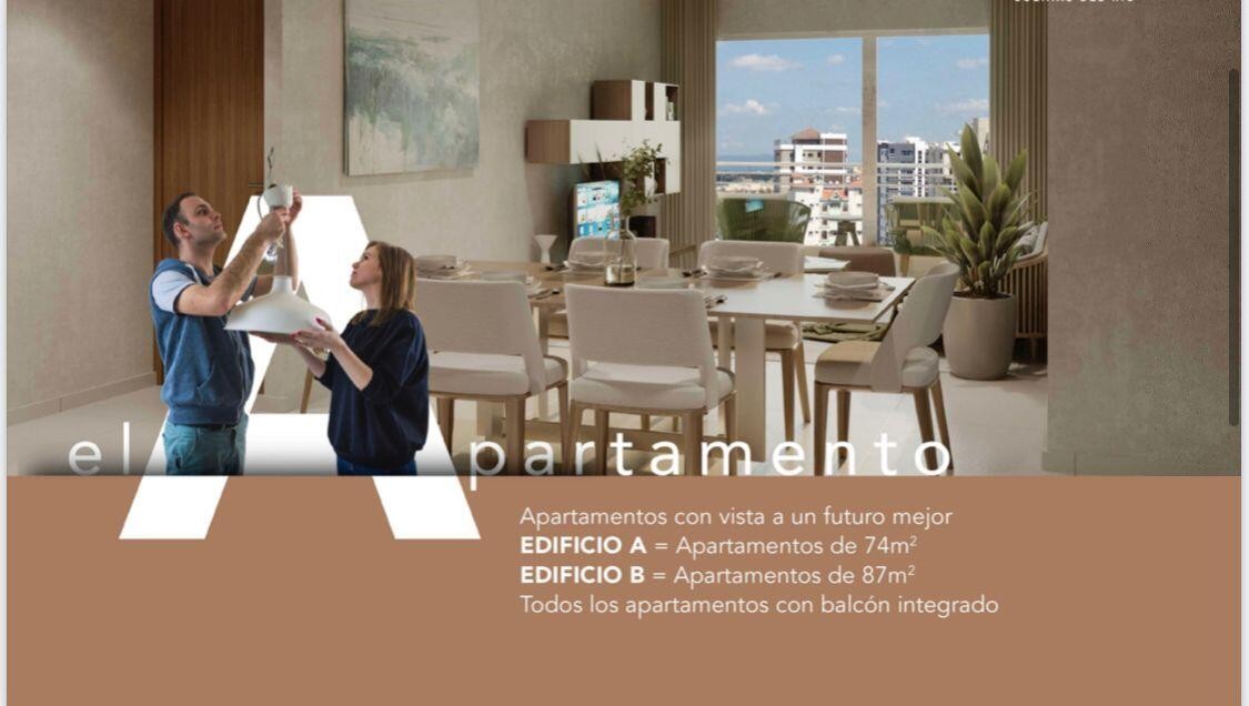 apartamentos - Atractivo e innovador proyecto de elegantes Apartamentos de  Tres Habitación. 2