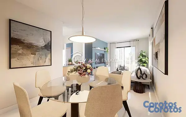 casas - Apartamento 81 M2, 3 Habitaciones, Ascensor, Area 10