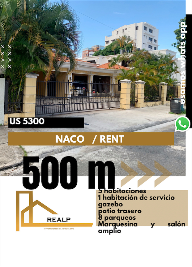 oficinas y locales comerciales - Casa con fines comerciales Naco