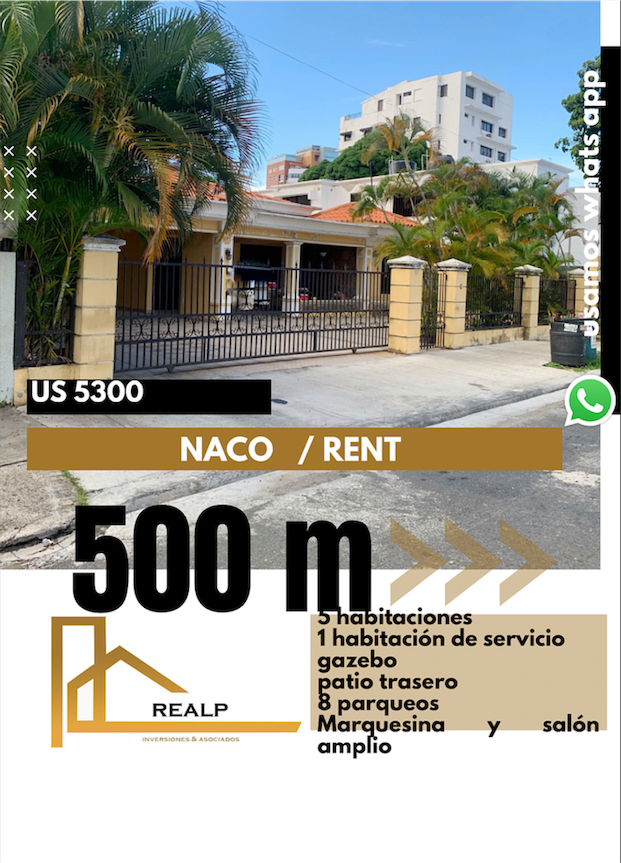 oficinas y locales comerciales - Casa con fines comerciales Naco 0