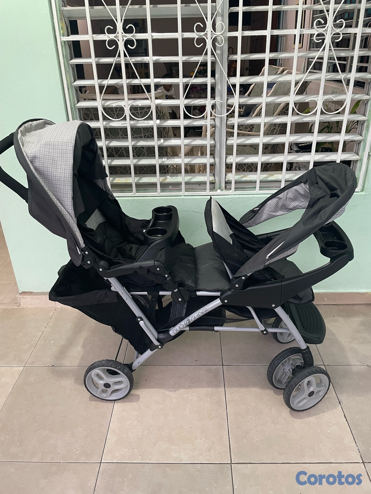 coches y sillas - Coche para mellizos marca Graco 1