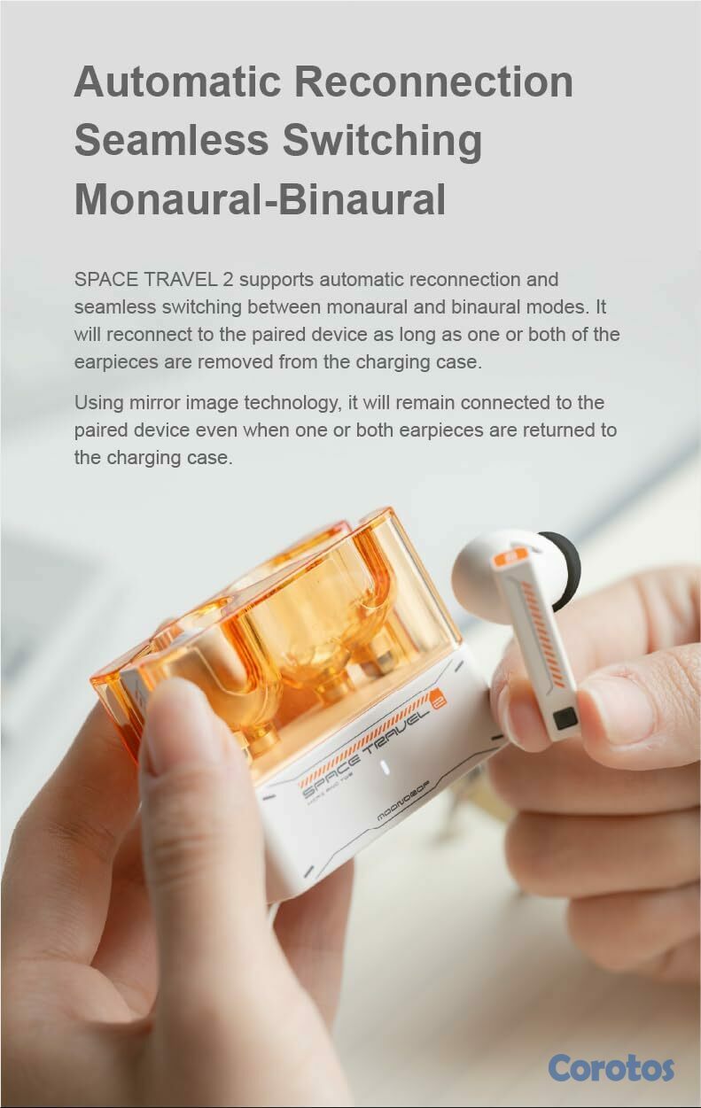 camaras y audio - Moondrop Space Travel 2 TWS Earbuds Bluetooth 6.0 8