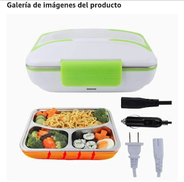 electrodomesticos - Cantina portátil eléctrica para calentar alimentos.