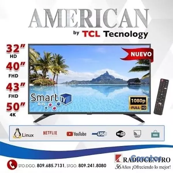 tv - AMERICAN 32” 2