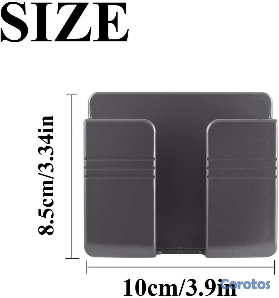 otros electronicos - Soporte de teléfono adhesivo para pared con gancho y agujero de carga. 3