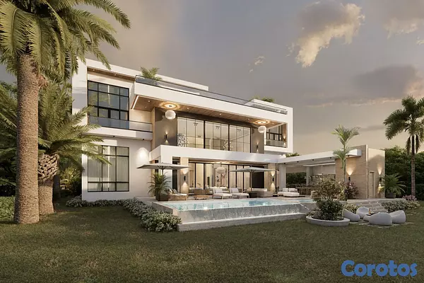 casas vacacionales y villas - Villa de Lujo en Cap Cana Con vista al mar y Punta 19