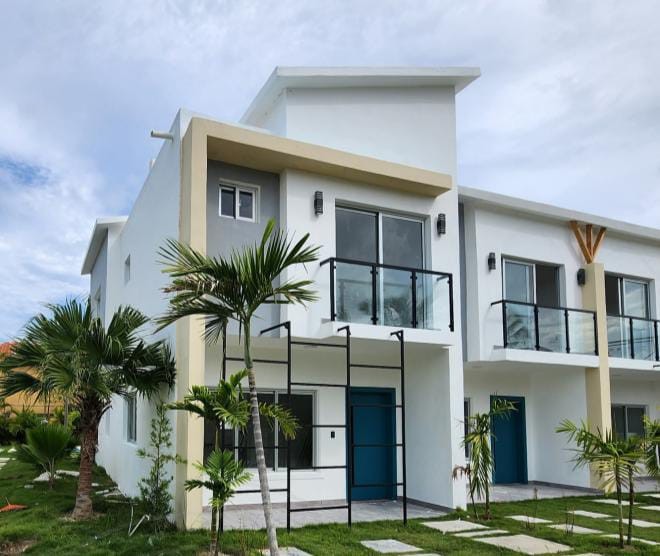 casas vacacionales y villas - Complejo de Villas  pocos minutos de Playa Bávaro  0