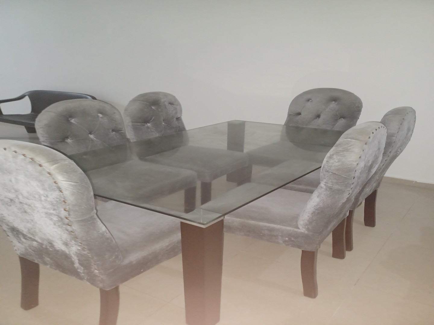 muebles y colchones - Juego de Comedor de seis sillas 2