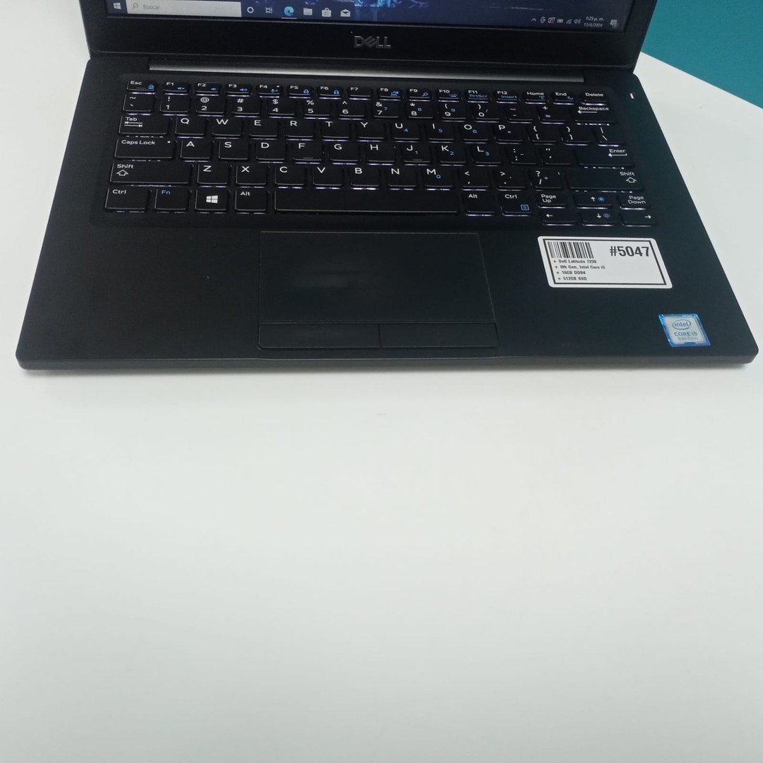 computadoras y laptops - Laptop, Dell Latitude 7290 / 8th Gen, Intel Core i5 / 16GB DDR4 / 512GB SSD

- P 6