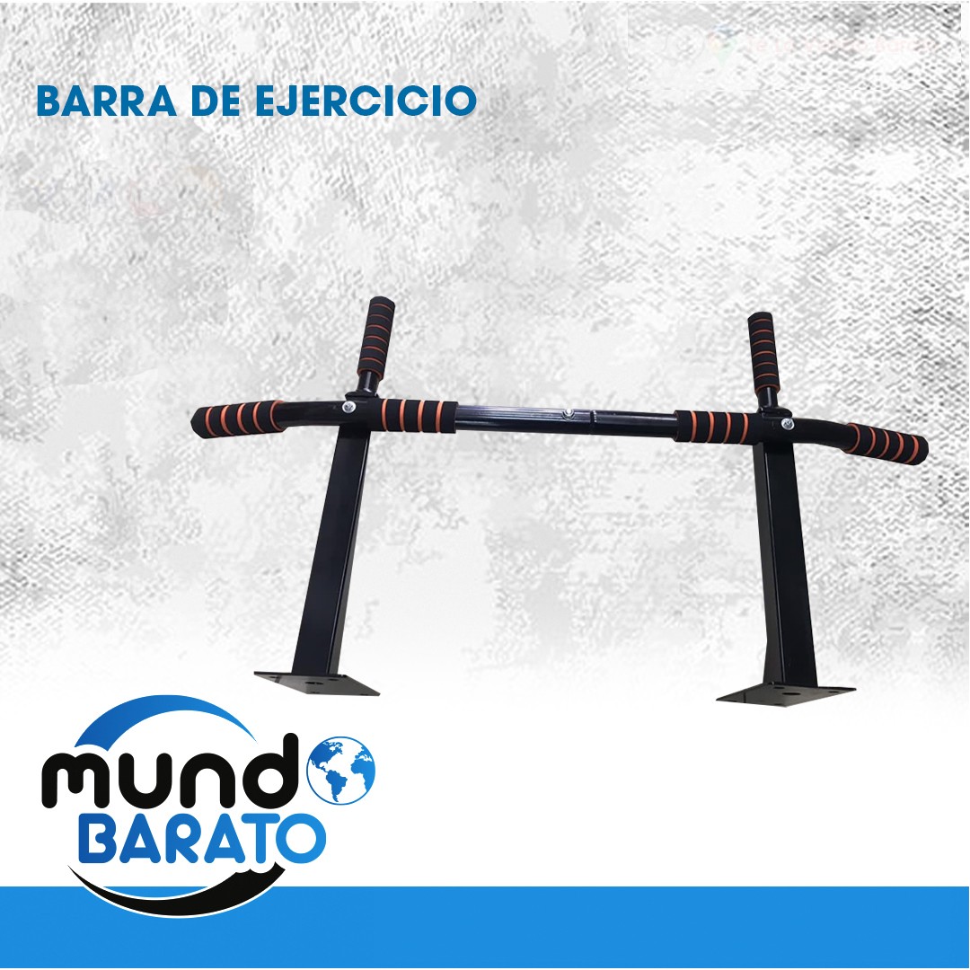 deportes - BARRA DE DOMINADAS EJERCICIO GYM BARRA HORIZONTAL MULTIFUNCIONAL DE PARED 0