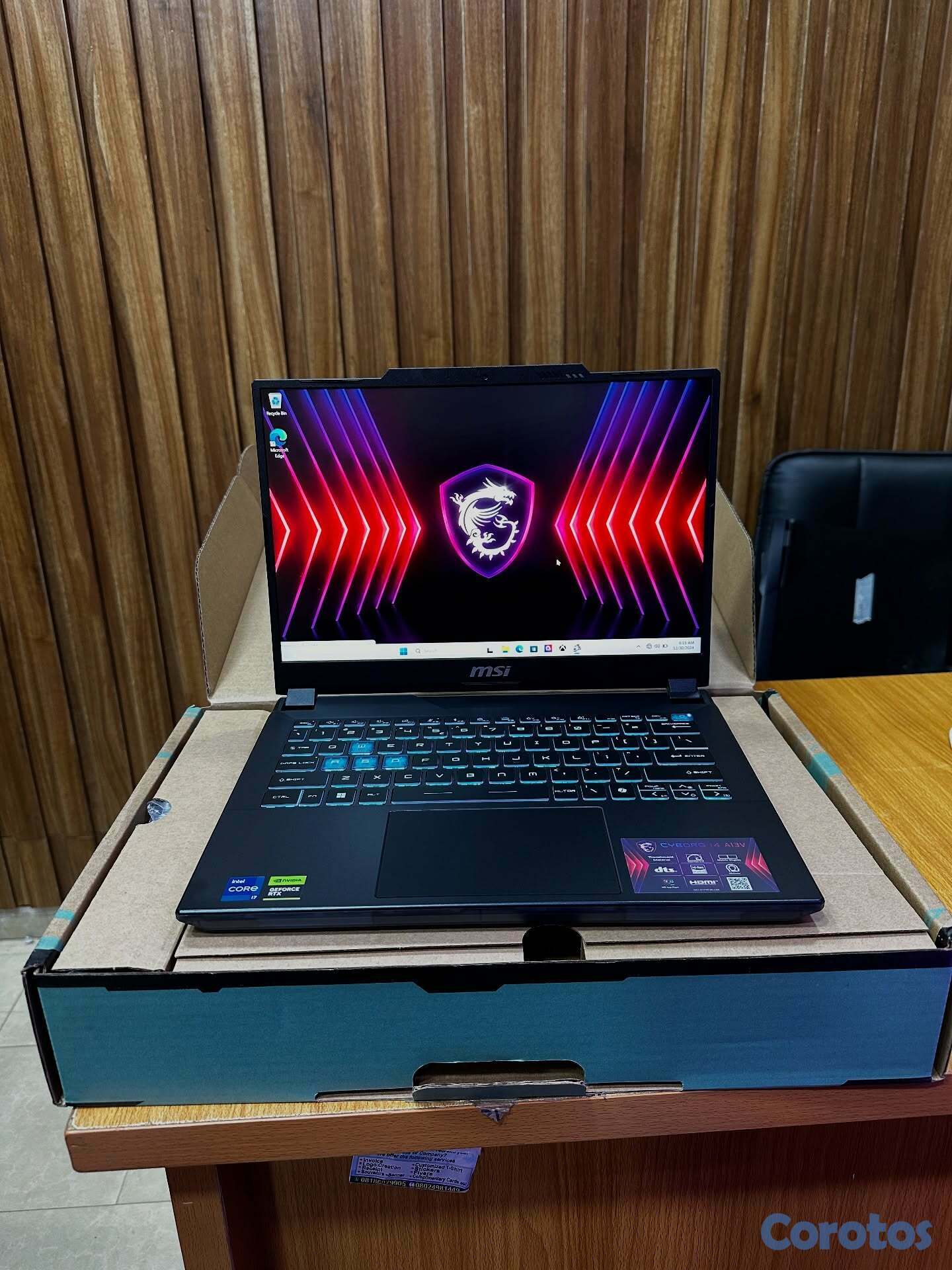 computadoras y laptops - MSI CYBORG 14  2