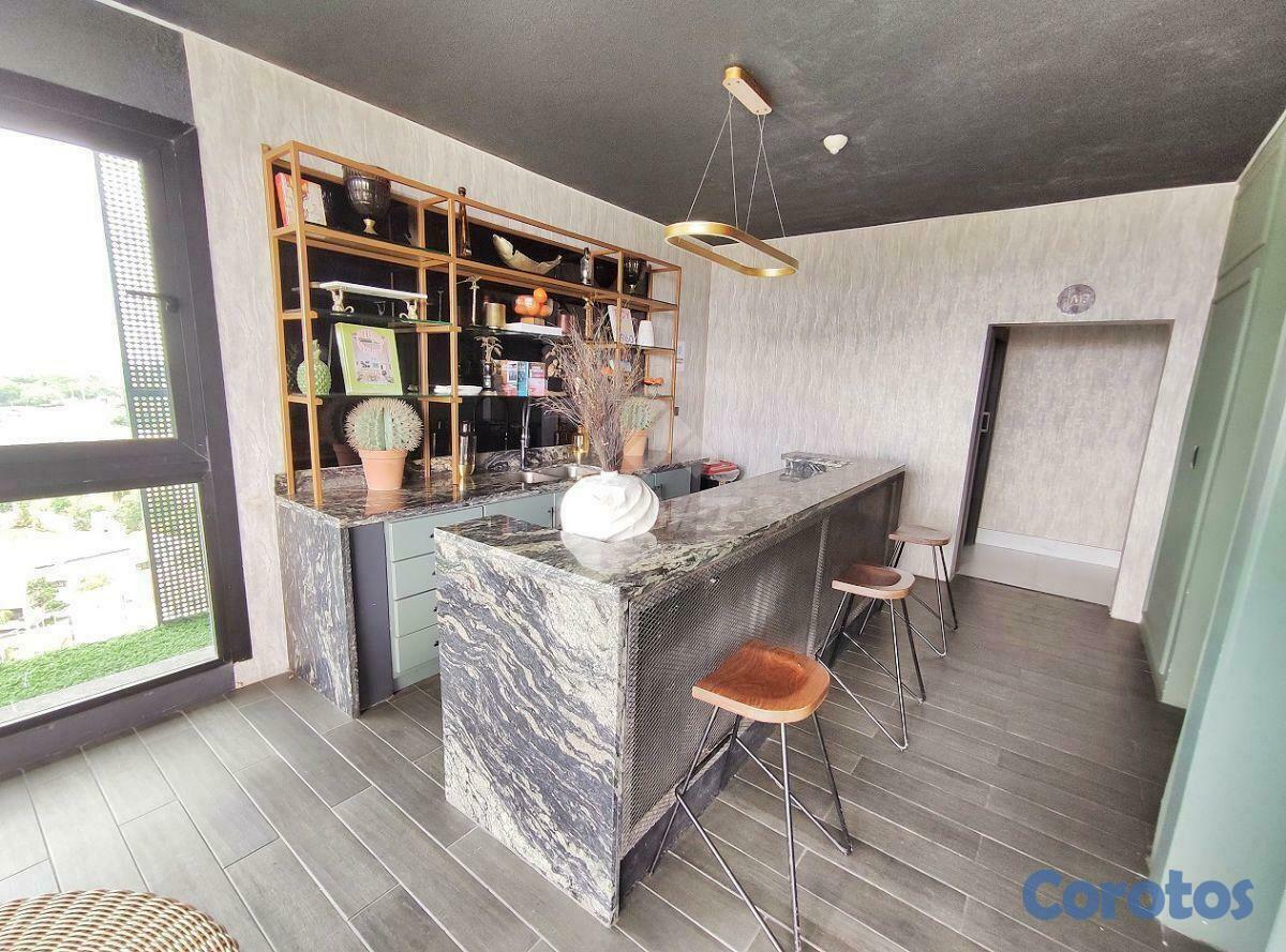 apartamentos - VENTA DE APARTAMENTO CON ROOFTOP Y GYM EN ZONA UNIVERSITARIA SANTIAGO 3