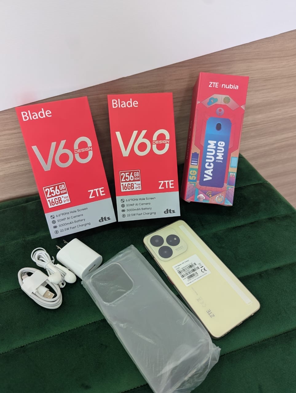 celulares y tabletas - ZTE  blade v60 256GB  4