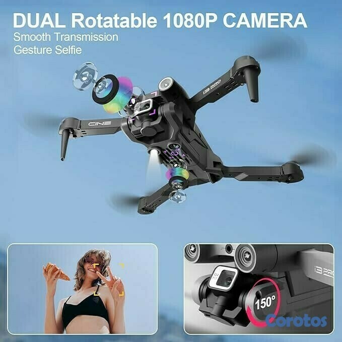 otros electronicos - Drone con control remoto i3 PRO MY-7068 2