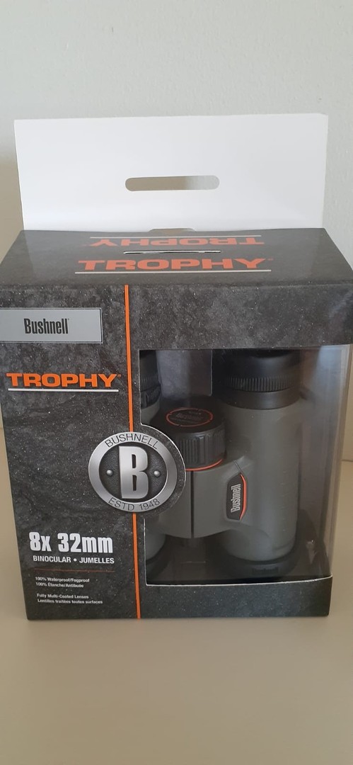 hobby y coleccion - Binocular Bushnell Trophy xlt 8x32.