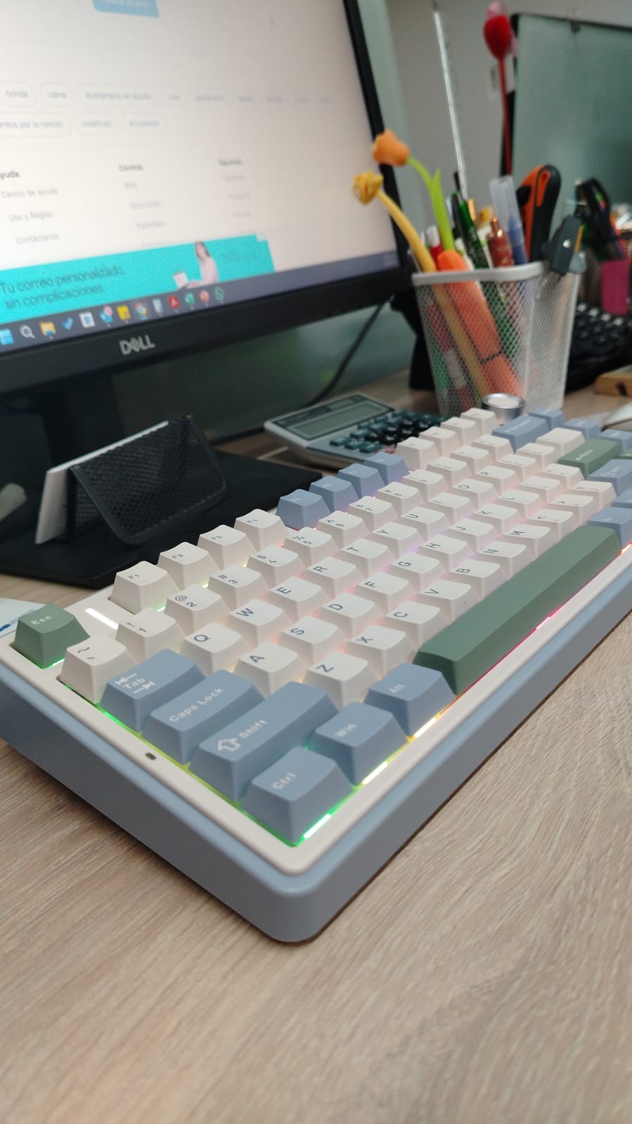 accesorios para electronica - Vendo teclado mecánico sonido creamy 2
