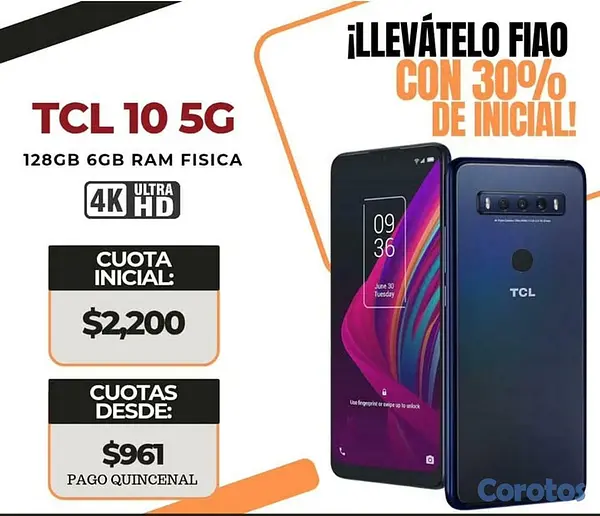 celulares y tabletas - celulares fiao y con todos el dinero todos califican con krece 4