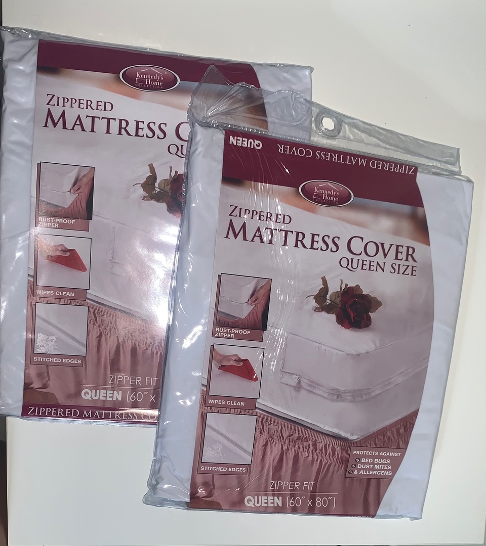 muebles y colchones - Cover de colchón 60” Queen impermeable con zipper 