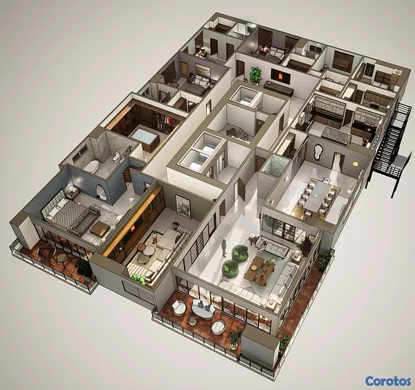 apartamentos - Torre de Lujo Avenida Anacaona Uno por Nivel 5