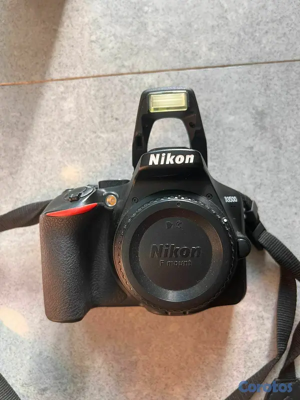 camaras y audio - Nikon DSLR D3500 kit, 18-50mm lente kit, bateria+c 3
