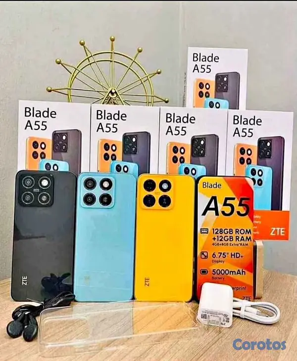 celulares y tabletas - ZTE Blade A55 12/128GB
