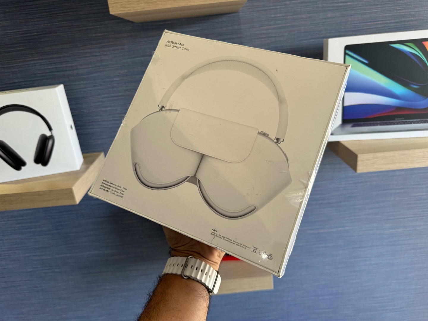 camaras y audio - AirPods MAX Nuevos Silver Nuevo Sellado , 100% Original, RD$ 28,500 NEG/ TIENDA 1