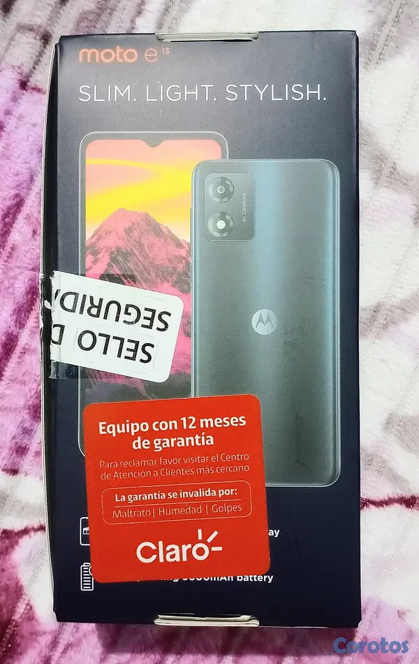 celulares y tabletas - Celular Motorola E13 4