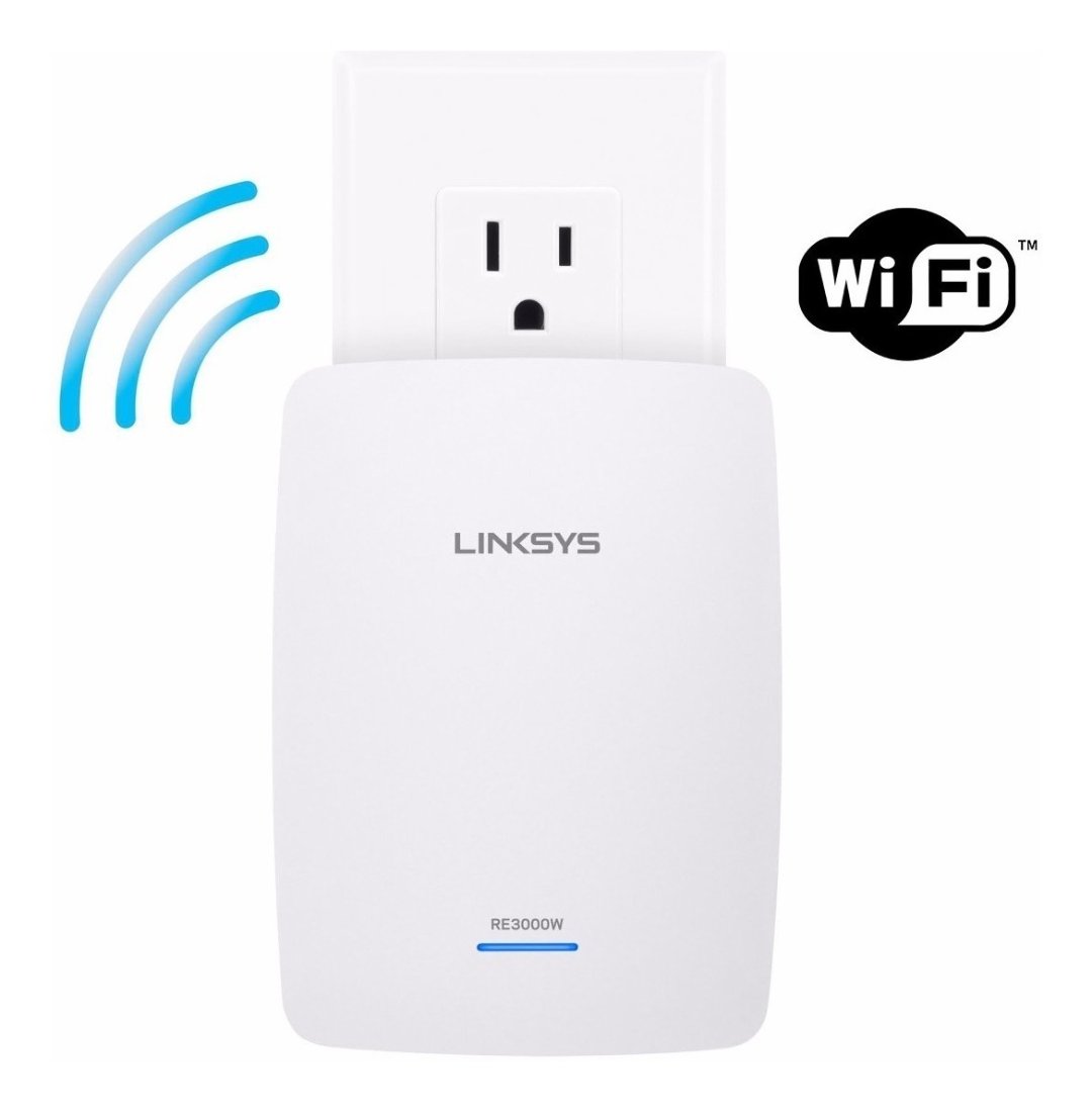 accesorios para electronica - REPETIDOR LINKSYS RE3000W-LA, 2.4GHZ, 300MBPS, 1 PUERTO LAN, 802.11B/G/N, WPS, I