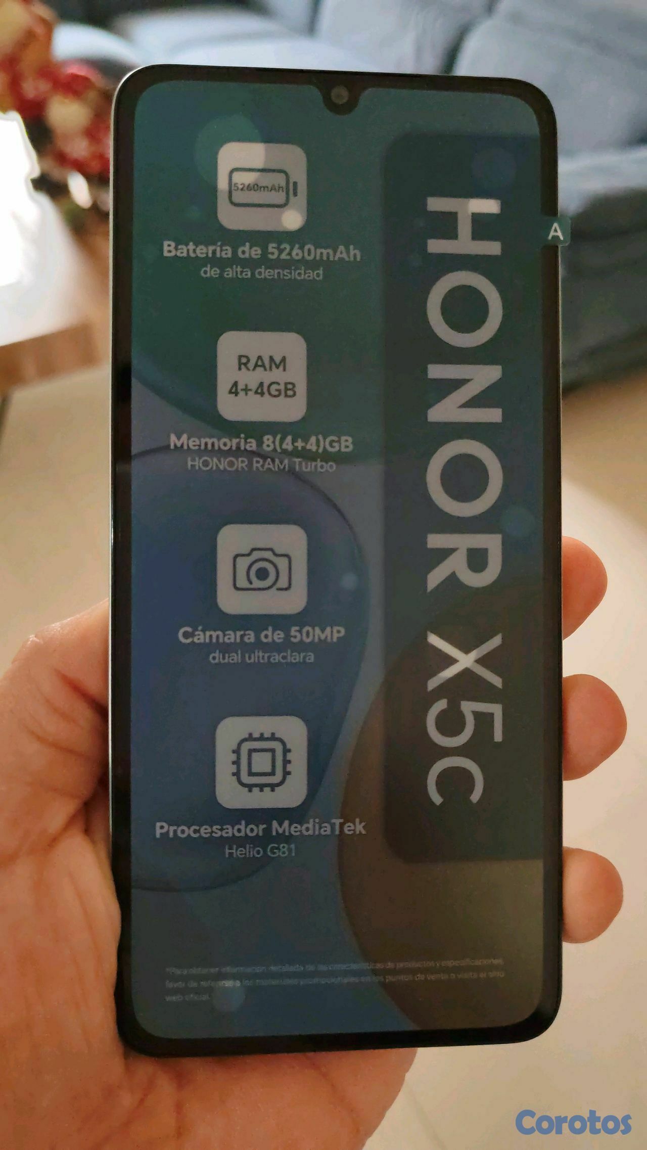celulares y tabletas - SE VENDE HONOR X5C 3