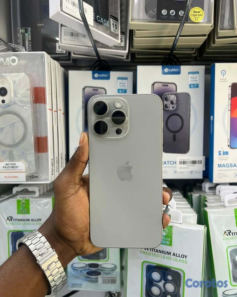 celulares y tabletas - iphone 15 pro max 256gb factory 3