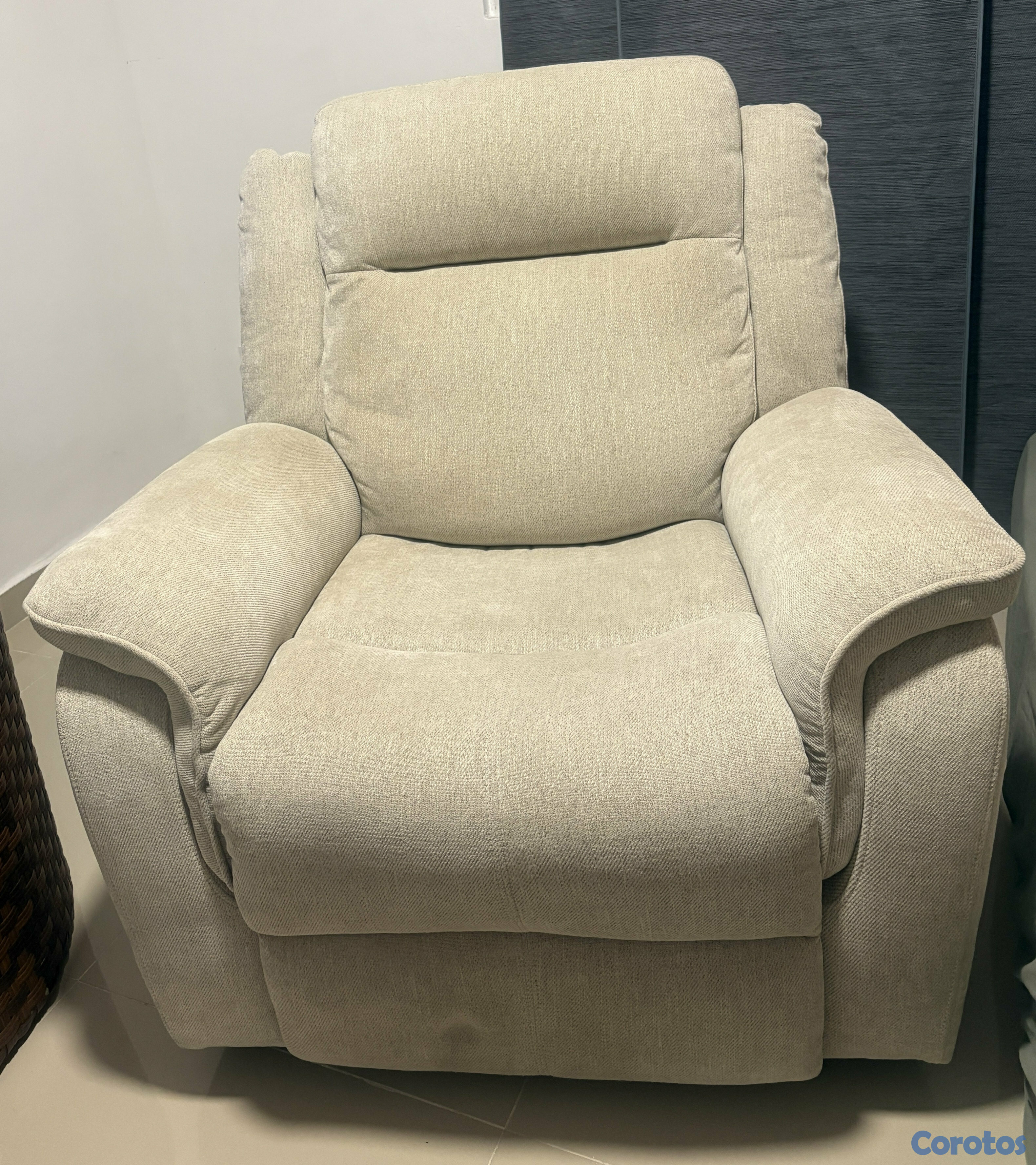 muebles y colchones - sillón reclinable  1