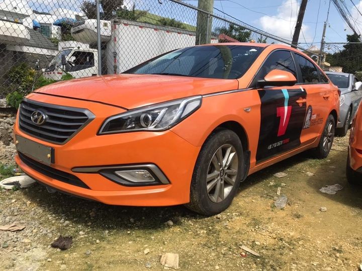 carros - HYUNDAI SONATA LF 2018 MAMEY / NARANJA