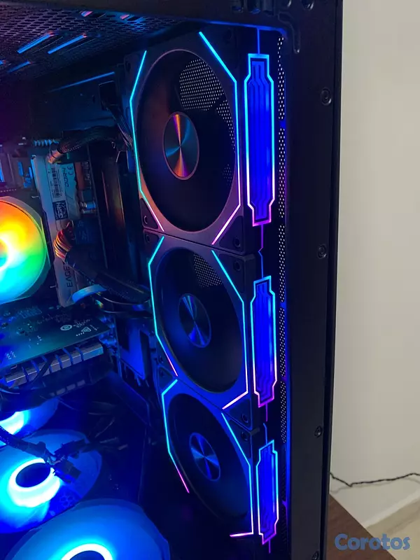 computadoras y laptops - Kit 3 Ventiladores PC 120mm Silenciosos Alto Flujo 🔥 2
