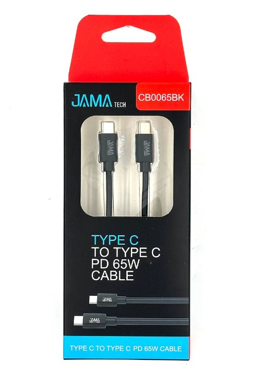 accesorios para electronica - CABLE TIPO A TIPO C 65 W CARGA RAPIDA JAMA TECH
