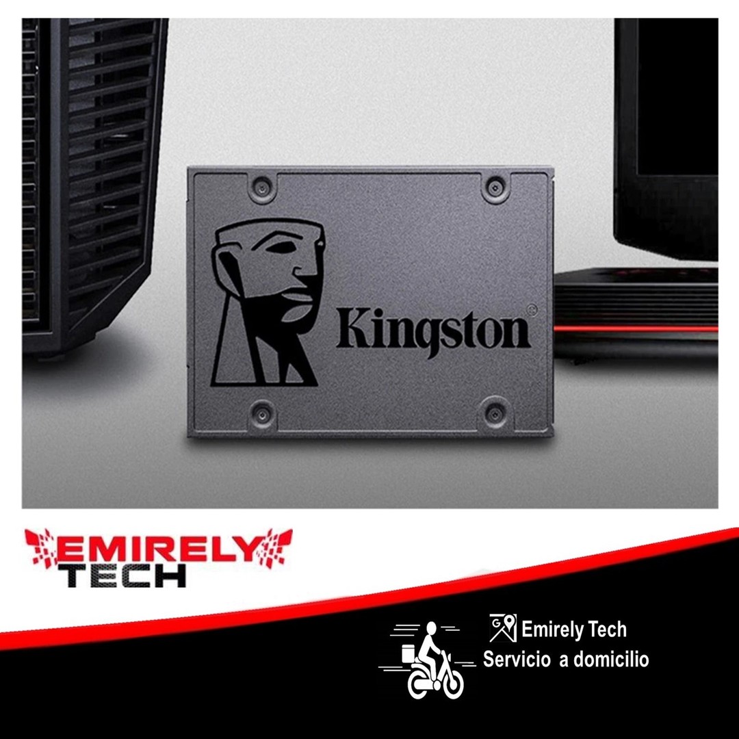 computadoras y laptops - SSD Kingston 120gb SATA A400 Rev3.0 disco solido