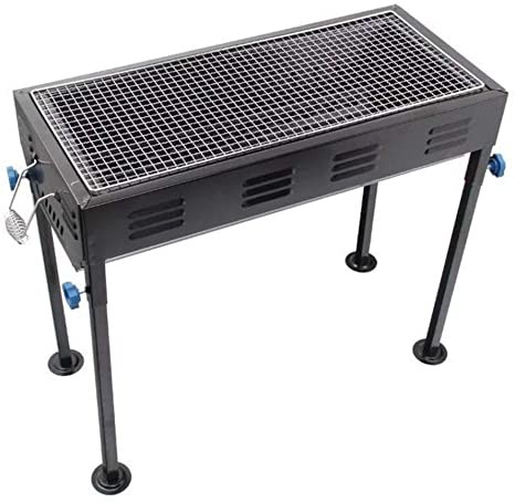herramientas, jardines y exterior - Bbq Portatil Altura Ajustable Parrillera Asado 2
