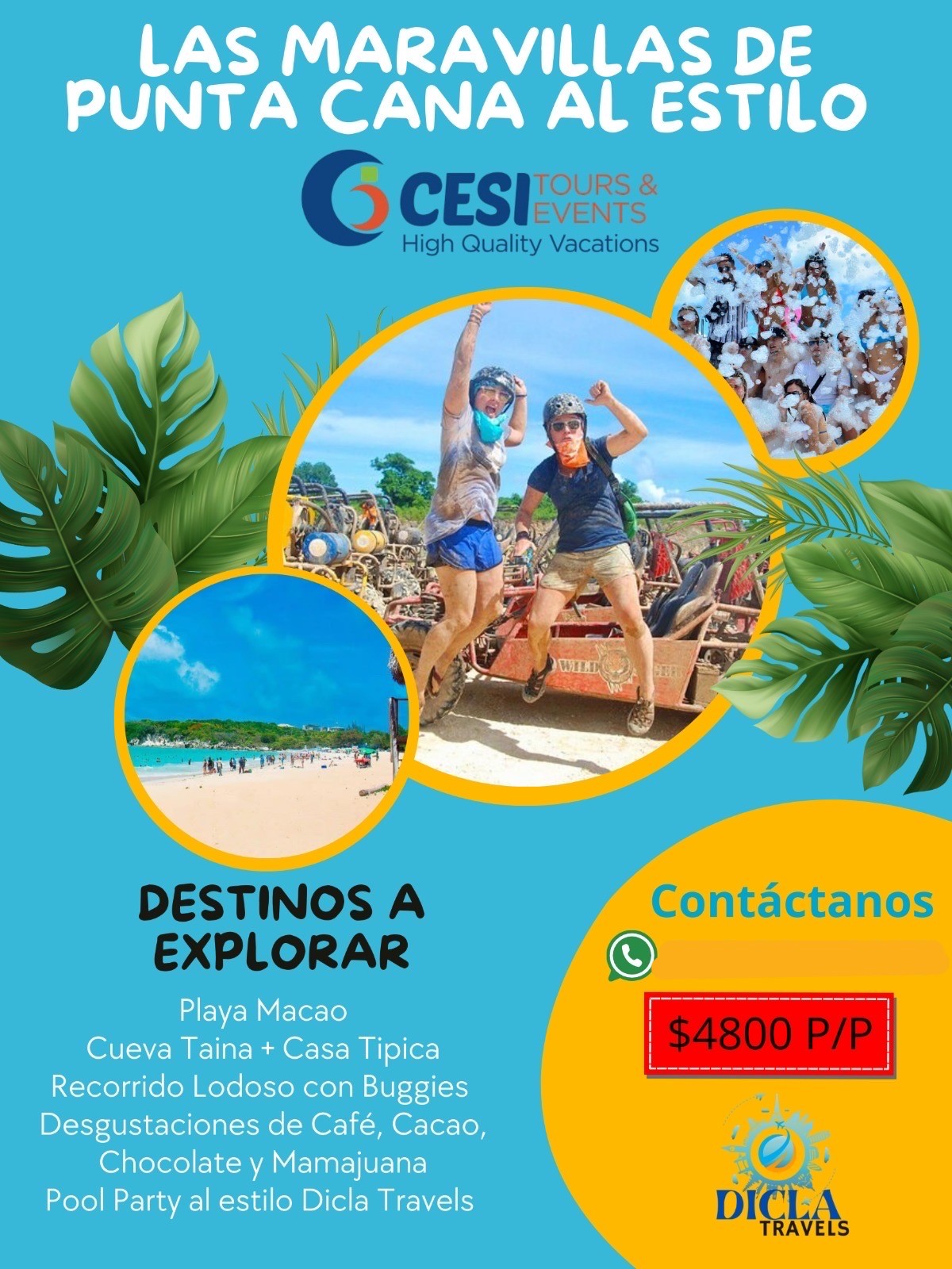 tours y viajes - Excursión en Buggies Punta cana VIP todo incluido.