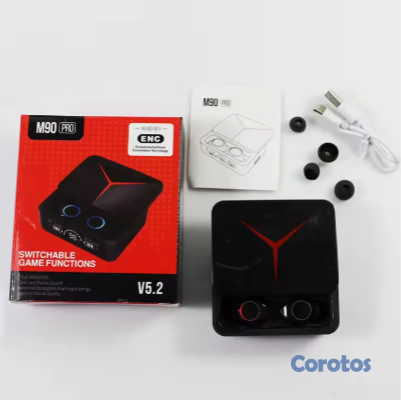 accesorios para electronica - Audífonos Inalámbricos Gaming M90 Bluetooth 5