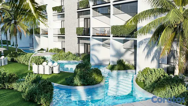 apartamentos - PROYECTO APARTAMENTOS 2 Y PENTHOUSE 3 HABITACIIONES -PUNTA CANA-BÁVARO 2