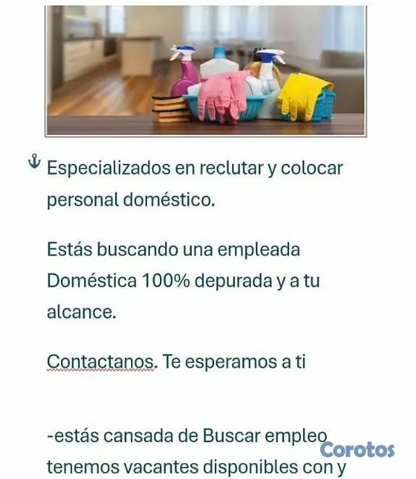 empleos disponibles - Agencia de empleos de la rosa  2