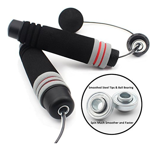 Artículos Deportivos - Cuerda De Salto Sin Cuerda Ropeless Cuerda De Velocidad Cros 2