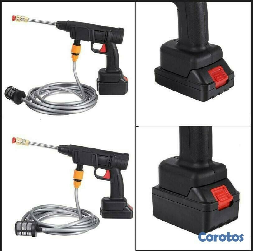 herramientas, jardines y exterior - Maquina de agua a presion portatil  2 baterias 24v y 48v 1
