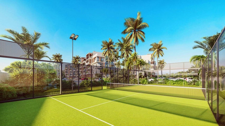 apartamentos - Proyecto en venta Punta Cana #24-149 un dormitorio, canchas, piscina, gimnasio.
 6